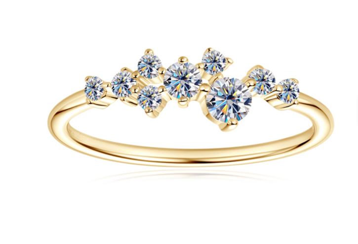 Lunelle™ Moissanite Ring
