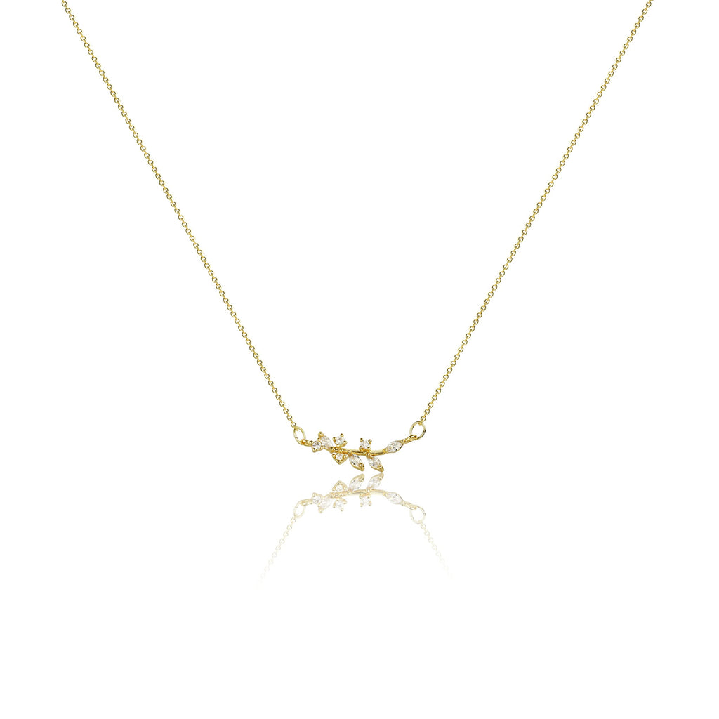 Lunelle™ Olive Branch Necklace