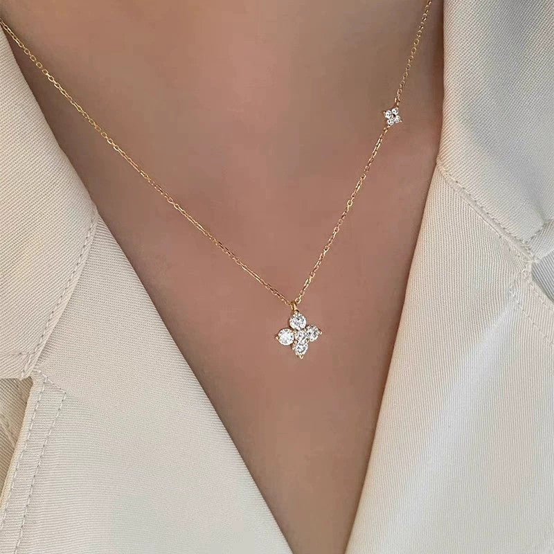 Lunelle™ Lucky Clover Necklace