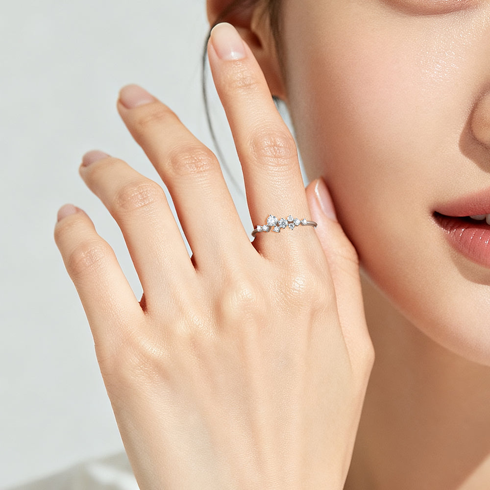 Lunelle™ Moissanite Ring