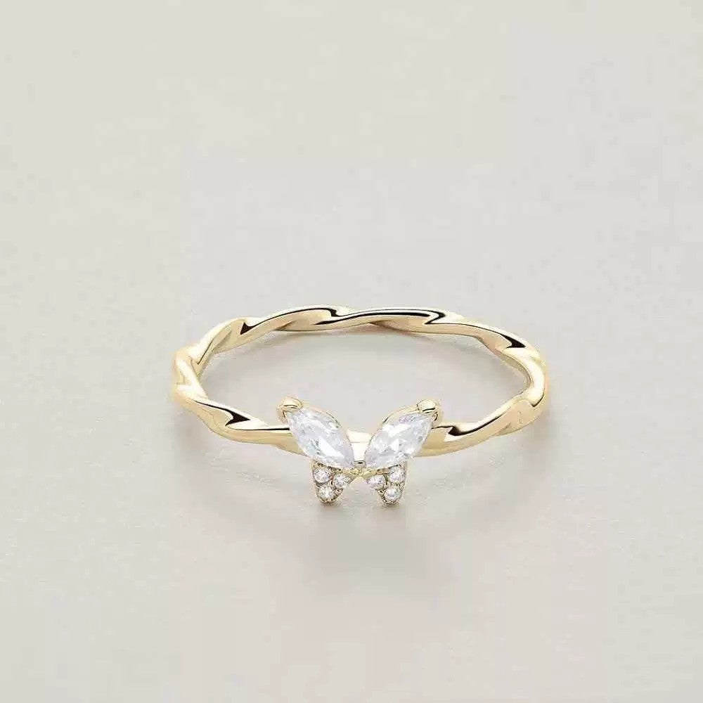 Lunelle™ Butterfly Ring