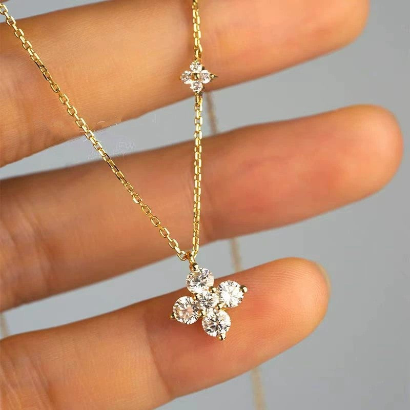 Lunelle™ Lucky Clover Necklace