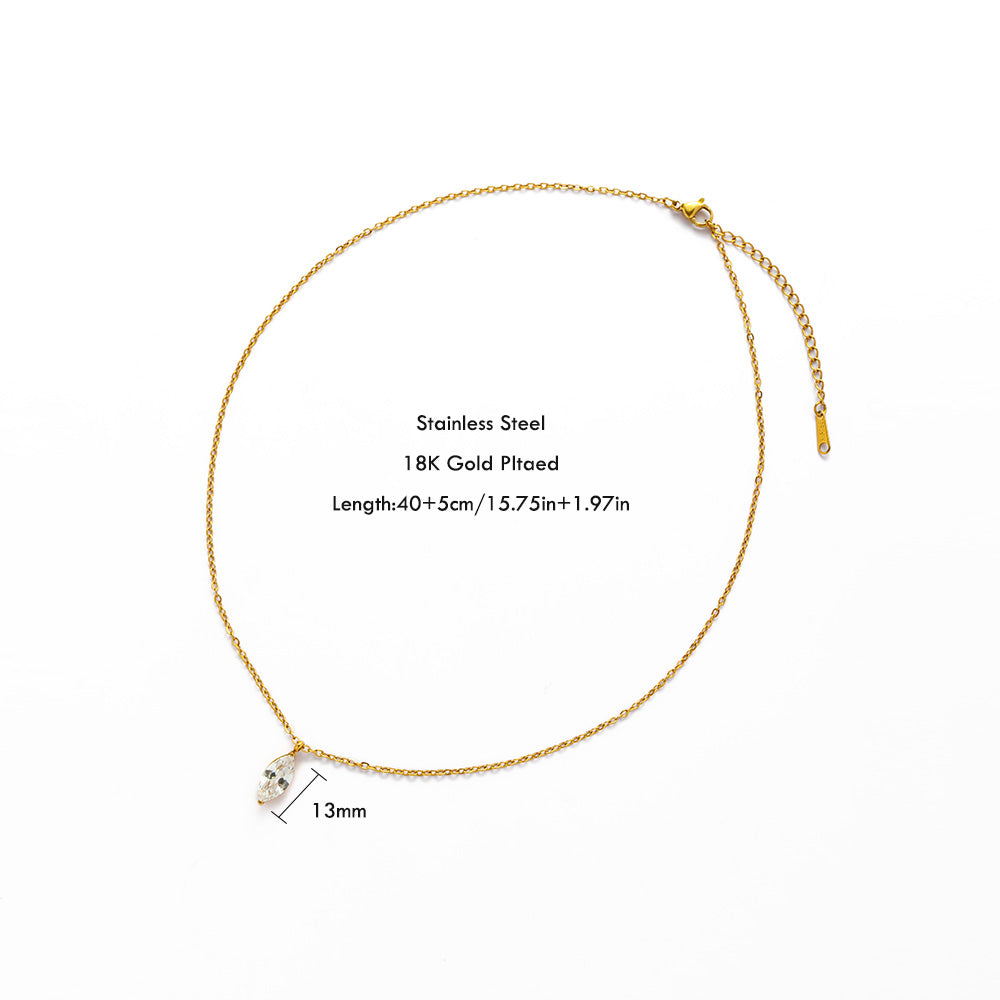 Lunelle™ Cascade Drop Necklace