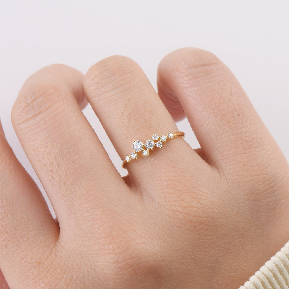 Lunelle™ Moissanite Ring