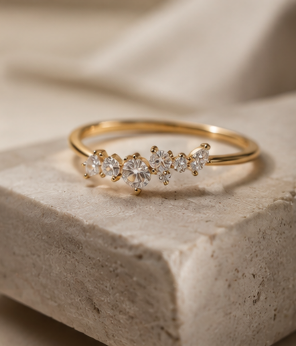 Lunelle™ Moissanite Ring